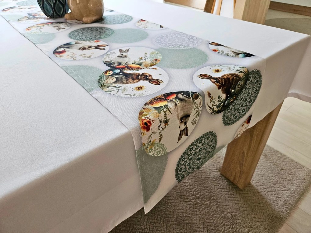 Dekorstudio Veľkonočný behúň s potlačou - Vzor 6 Rozmer behúňa (šírka x dĺžka): 40x140cm