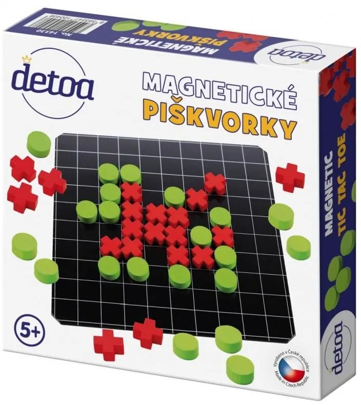 Detoa Magnetické puzzle s hríbikmi