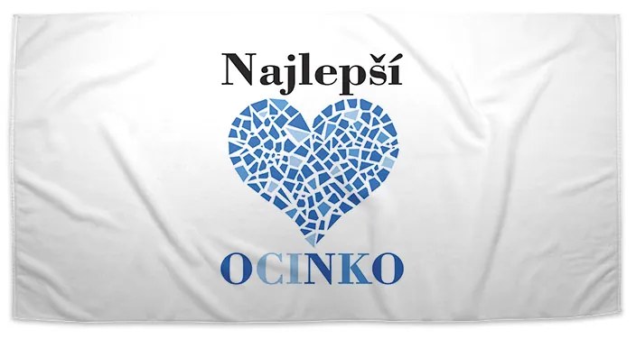 Sablio Uterák Najlepší otecko - 30x50 cm