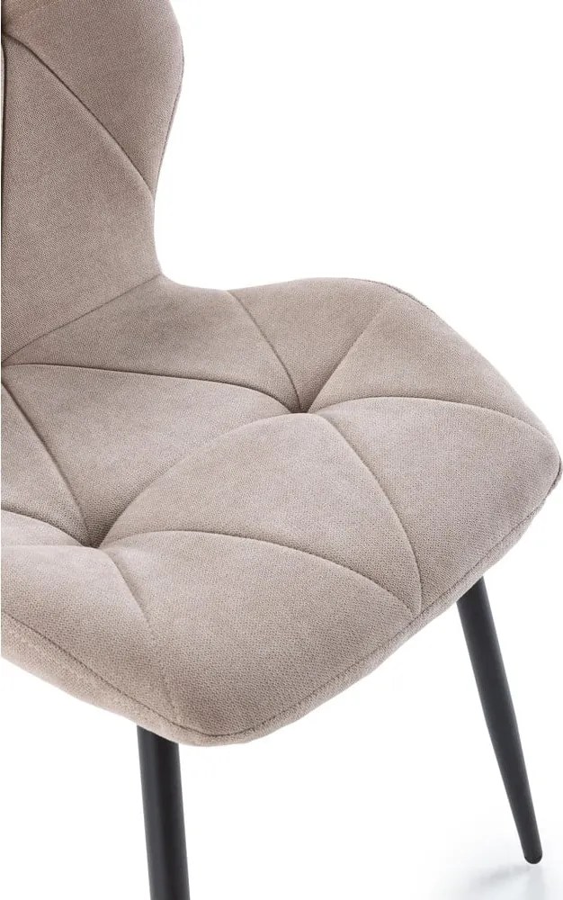 Béžové jedálenské stoličky v súprave 4 ks Luna – Marckeric