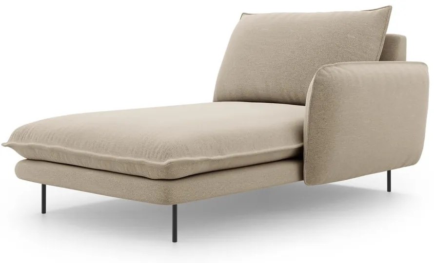 Béžová leňoška Cosmopolitan Design Vienna, pravý roh