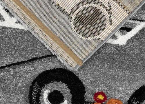 Koberce Breno Kusový koberec DIAMOND KIDS 24220/95, sivá, viacfarebná,140 x 200 cm