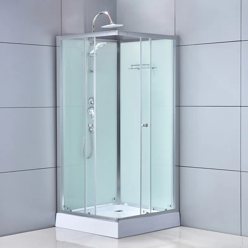 BPS-koupelny Sprchový box WSH308 90x90 biela mat