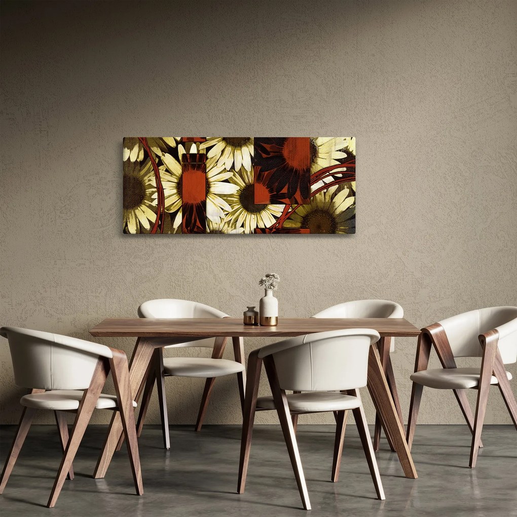 Obraz kvetov (120x50 cm)