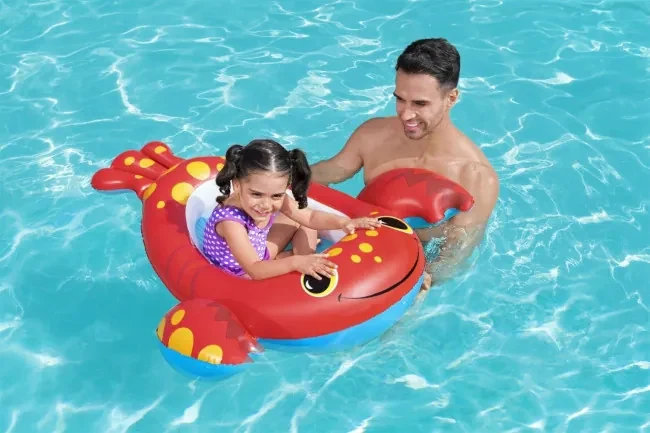 Nafukovací čln Bestway 34170 krab 117x116 cm