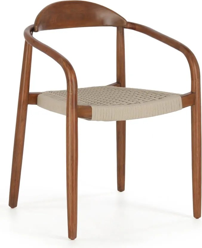 Stolička z eukalyptového dreva Kave Home Glynis