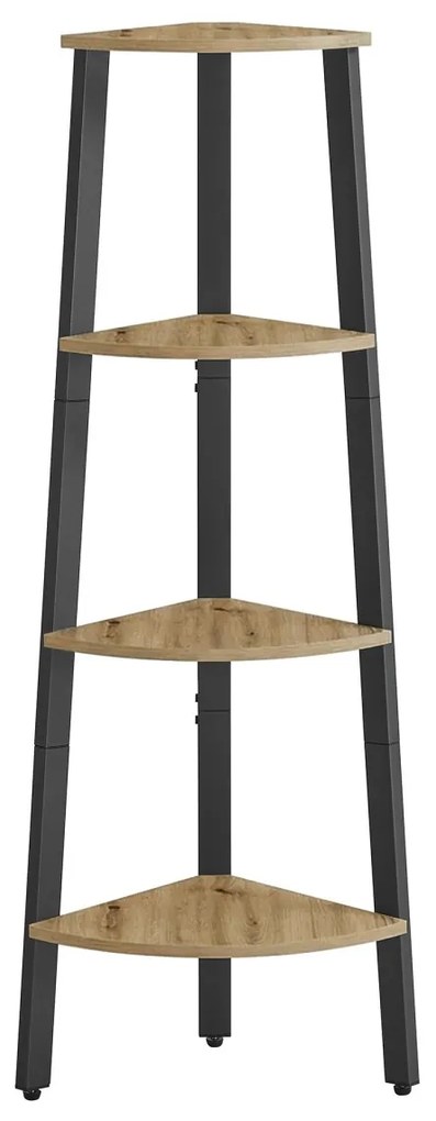 Rohový regál TAYLOR ARTISAN 4 police, 125x34cm