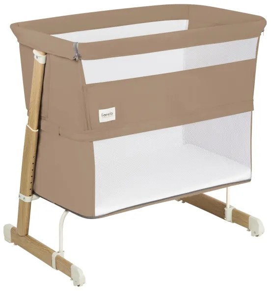 Lionelo - Detská postieľka 5v1 THOMI PLUS Béžová Carmel