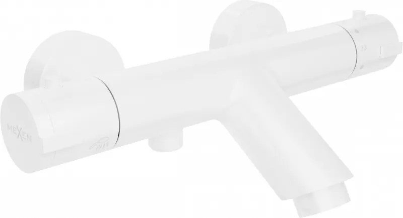 Mexen Kai termostatická vaňová batéria, biela - 77300-20