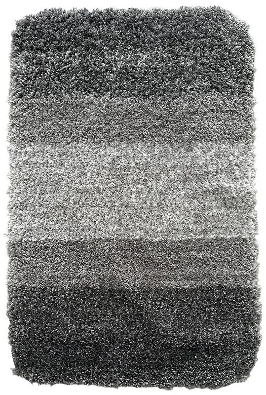 Kúpeľňový koberček 50x80cm šedé pruhy