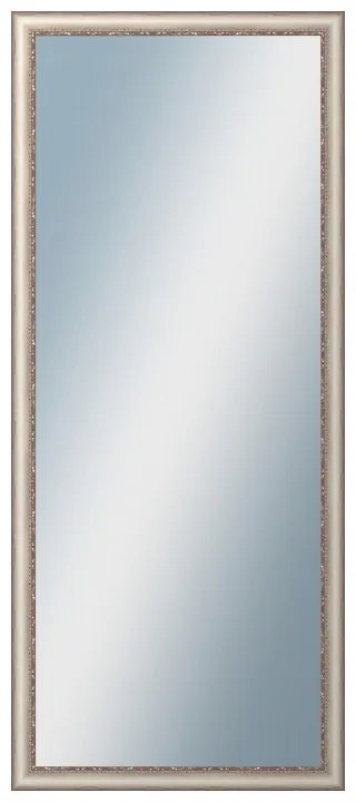 DANTIK - Zrkadlo v rámu, rozmer s rámom 60x140 cm z lišty PROVENCE biela (2652)