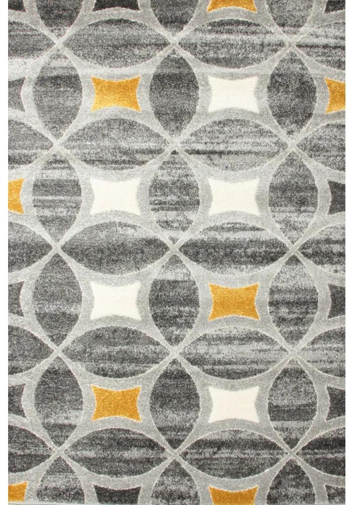 Kusový koberec Diam sivý 2, Velikosti 120x170cm