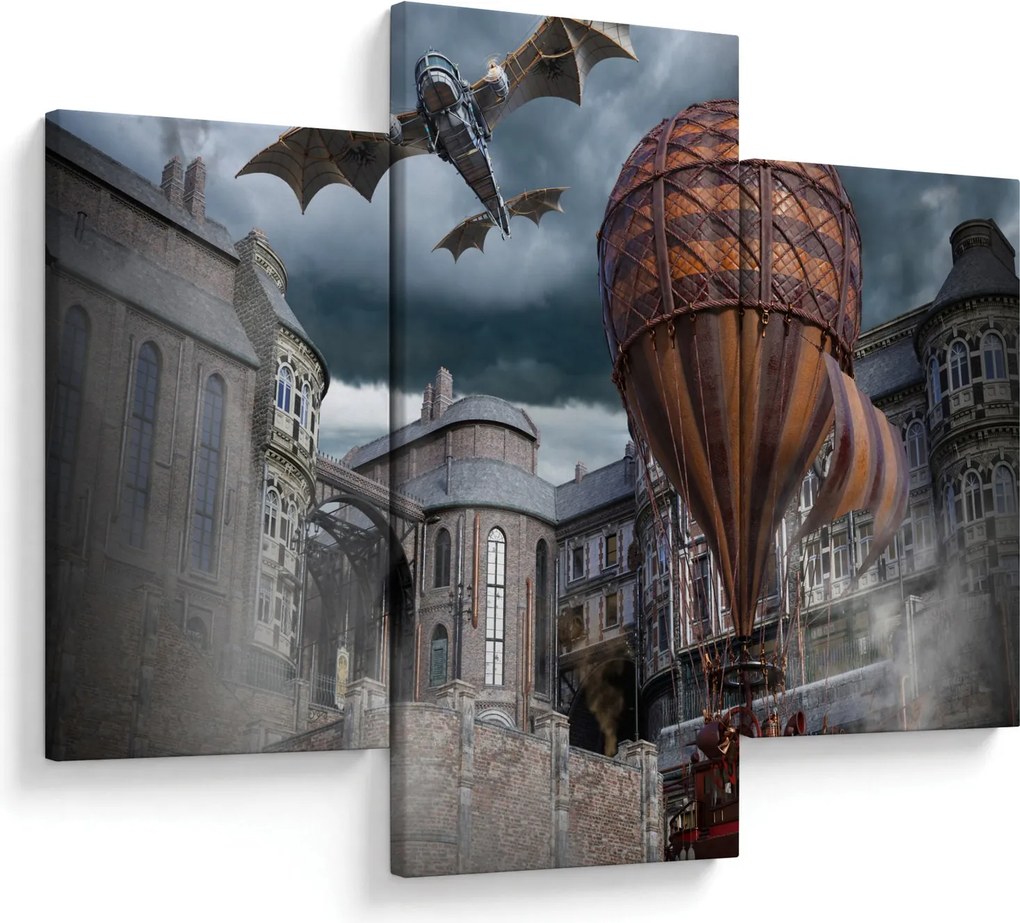 Obraz - Surrealistická krajina (90x60 cm)