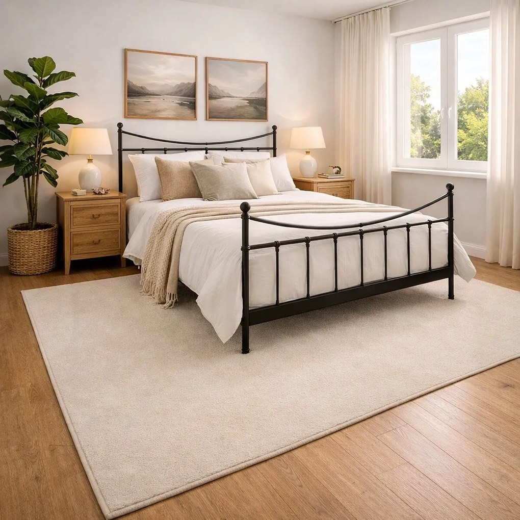 Kusový koberec Royal Lux 03 krémový, 50x200, biela, obývacia izba, AladinWorld Expres