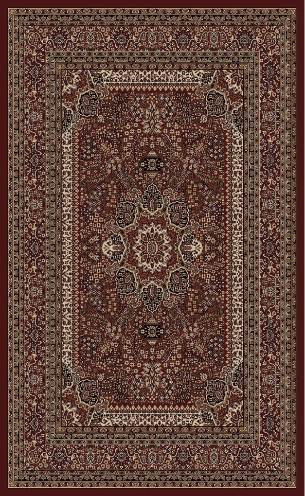 Ayyildiz, Kusový koberec Marrakesh 207 red, 240x340, červená, kancelária