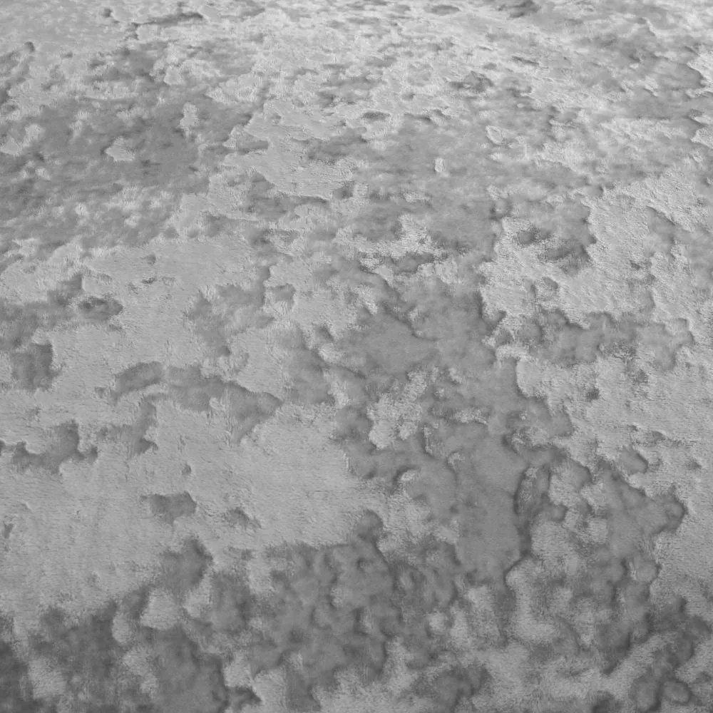Sivé zamatové obliečky na dvojlôžko 200x200 cm Crushed – Catherine Lansfield