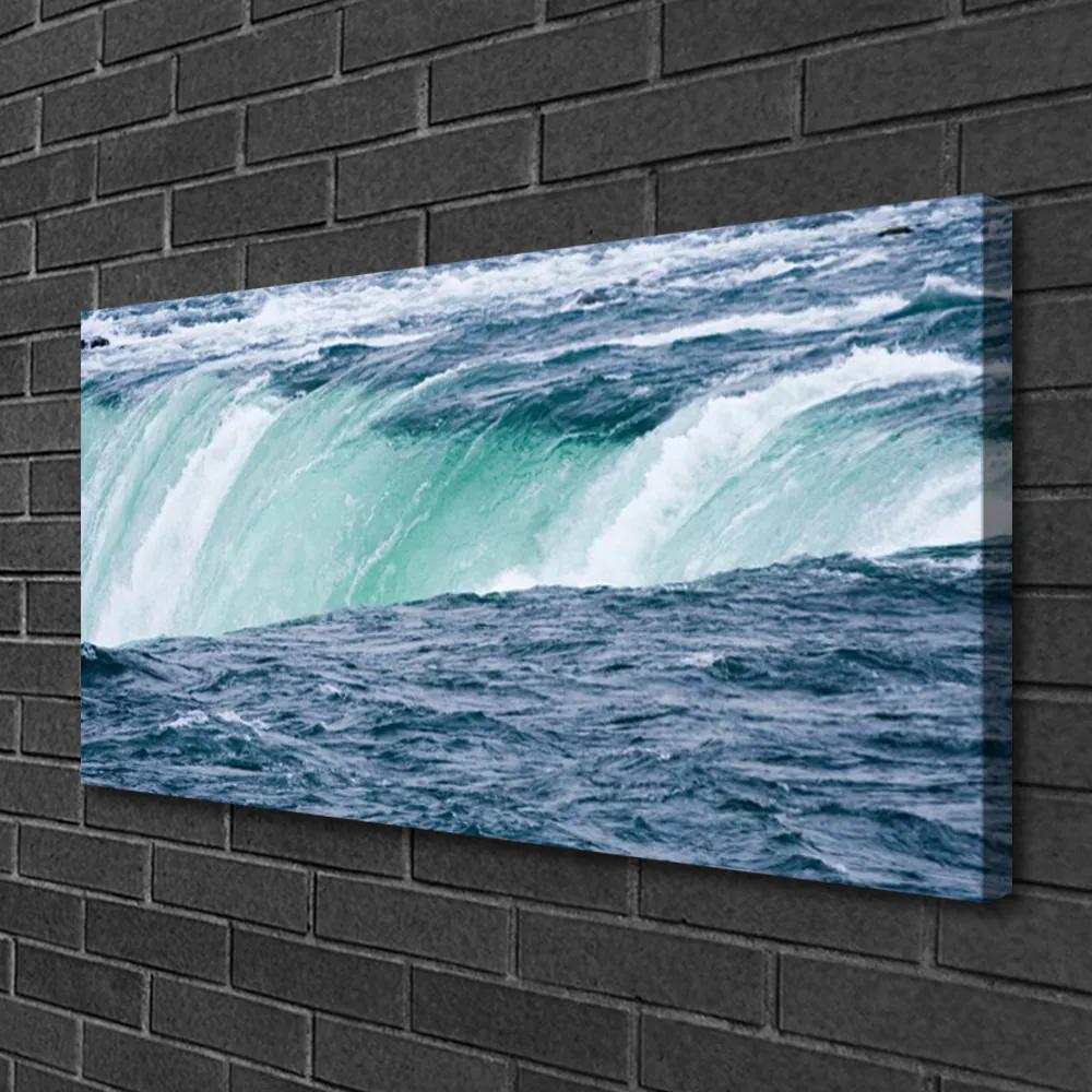 Obraz Canvas Vodopád príroda voda 125x50 cm