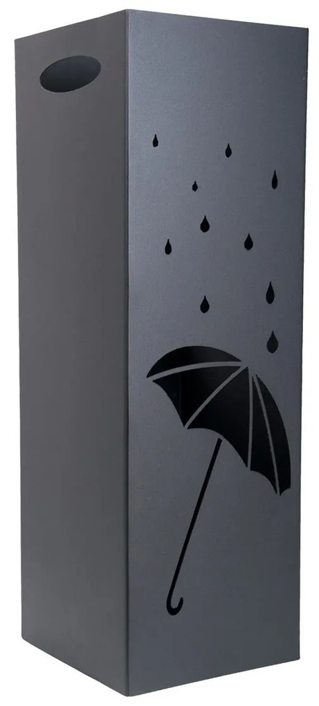 Kovový stojan na dáždniky Rain, 60x20 cm