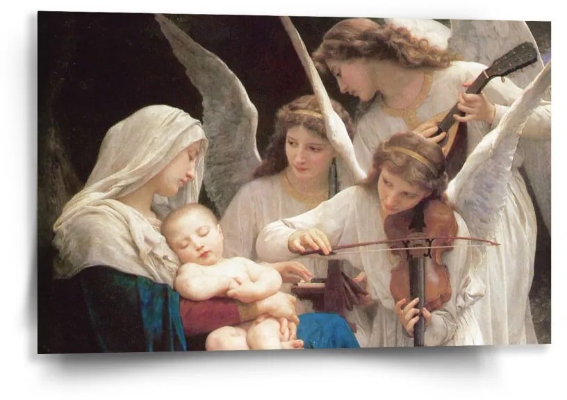 Sablio Obraz Panna s anjelmi - William-Adolphe Bouguereau - 60x40 cm