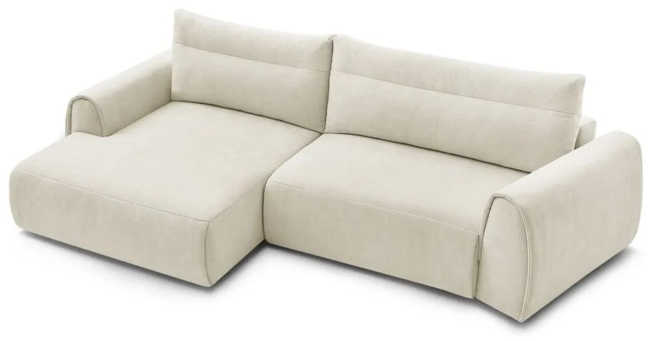 Béžová rohová pohovka Aden – Bobochic Paris