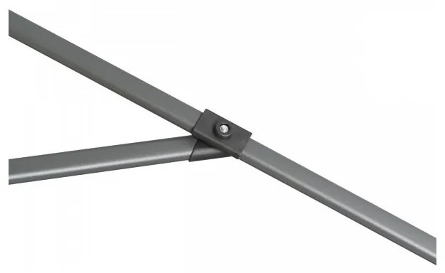 Derby RAVENNA 330 cm - veľký záhradný výkyvný slnečník s bočnou tyčou : Barvy slunečníků - 820