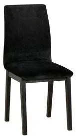 Jedálenská stolička LUNA 1 Biela Tkanina 11B