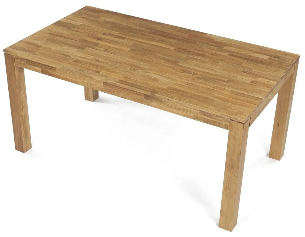 Jedálenský stôl 160 x 90 cm, dub, XL