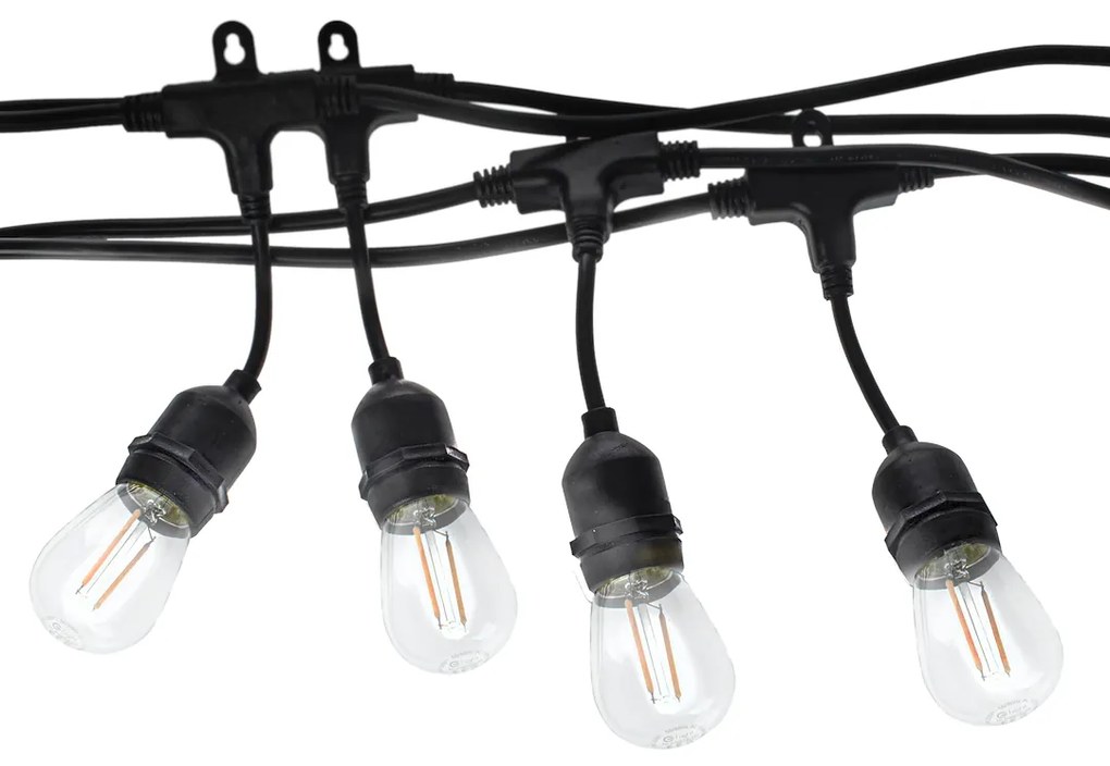 LED svetelná reťaz Basic, 10m, (žiarovky sú súčasť balenia), b