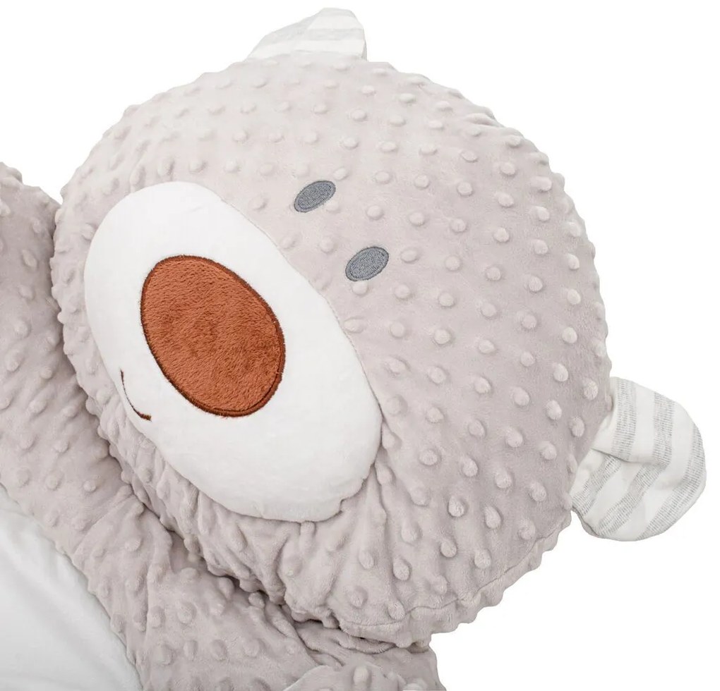 Luxusná hracia deka z minky s melódiou PlayTo medvedík