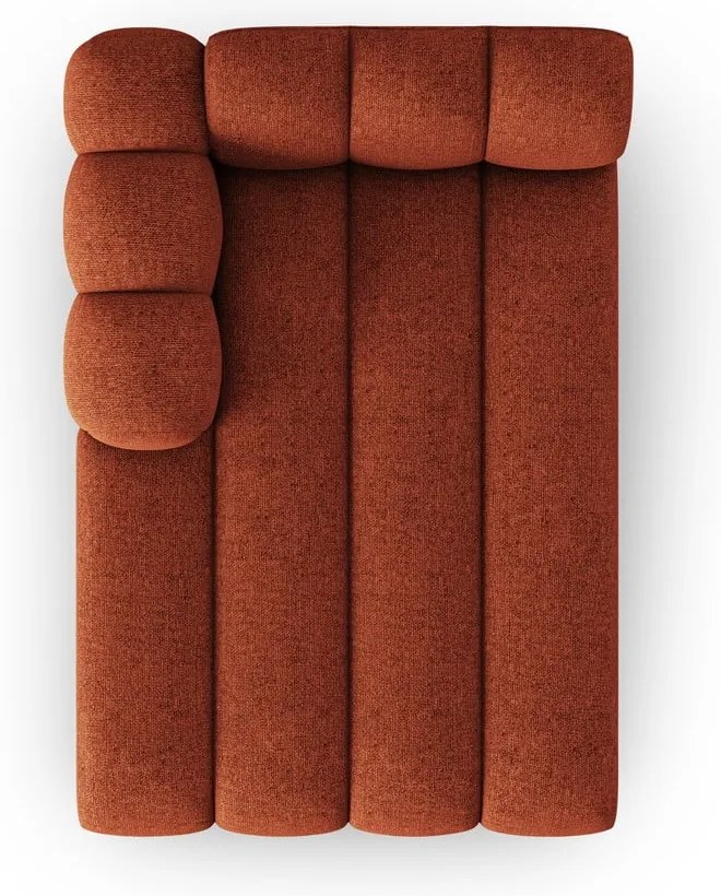 Leňoška v tehlovej farbe (ľavý roh) Lupine – Micadoni Home