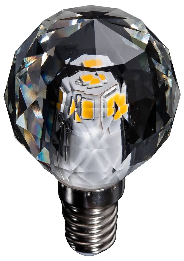 Dekoračná LED žiarovka E14 neutrálna 4000k 3w 330 lm crystal