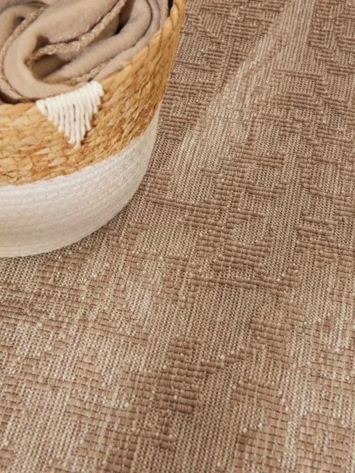 Obojstranný koberec Hanse Home Duet Kona krémový / béžový