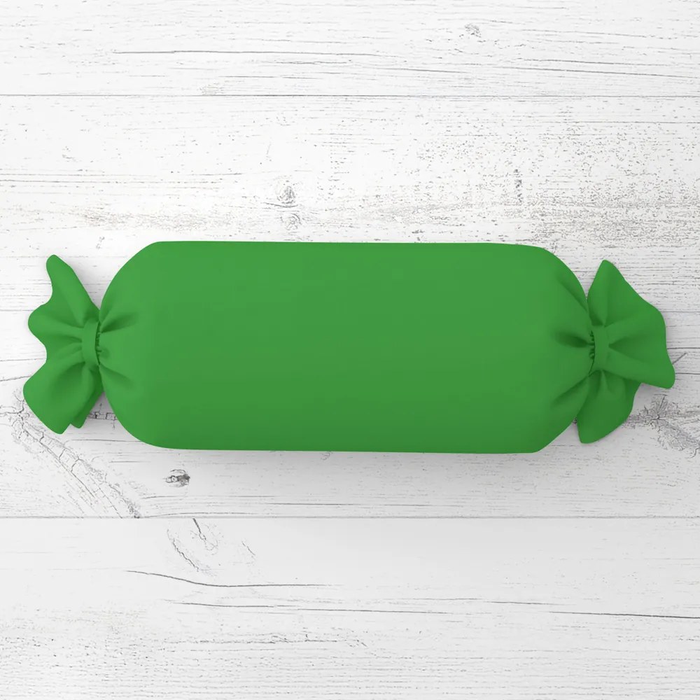 Biante Vankúš valec bonbon Rongo RG-043 Sýto zelený 15x100 cm