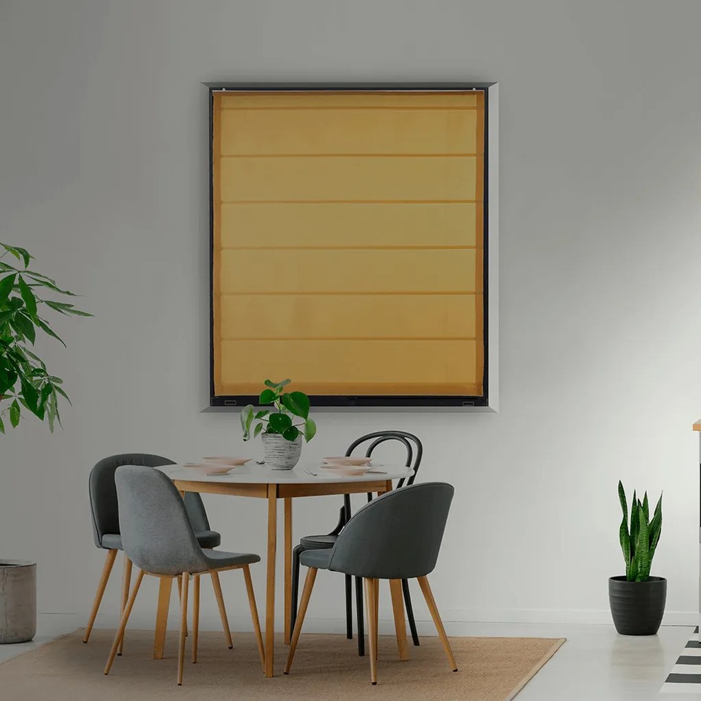 FOA Rímská roleta, STANDARD, Citrónovo žltá, R 007 , 90 x 70 cm