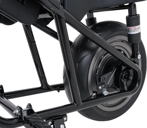 Elektrická motorka SUPERMOTO čierna