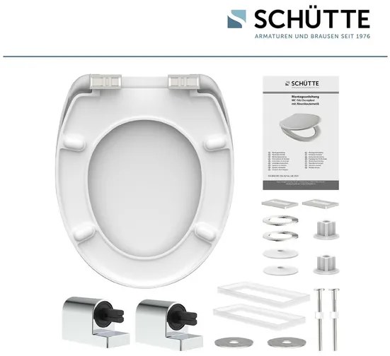 Schütte WC doska (Kvety/drevo) (100335900)