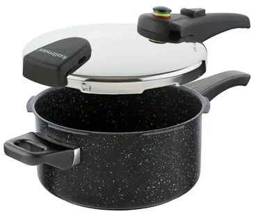 KOLIMAX BLACK GRANITEC tlakový hrnec 22cm 4,0l black granitec