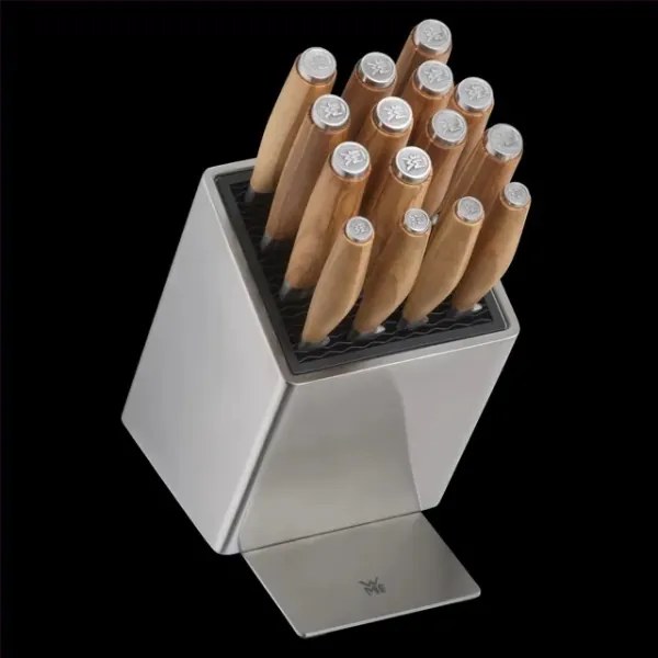 WMF - 6-dielna sada kuchynských nožov s blokom GRAND WOOD