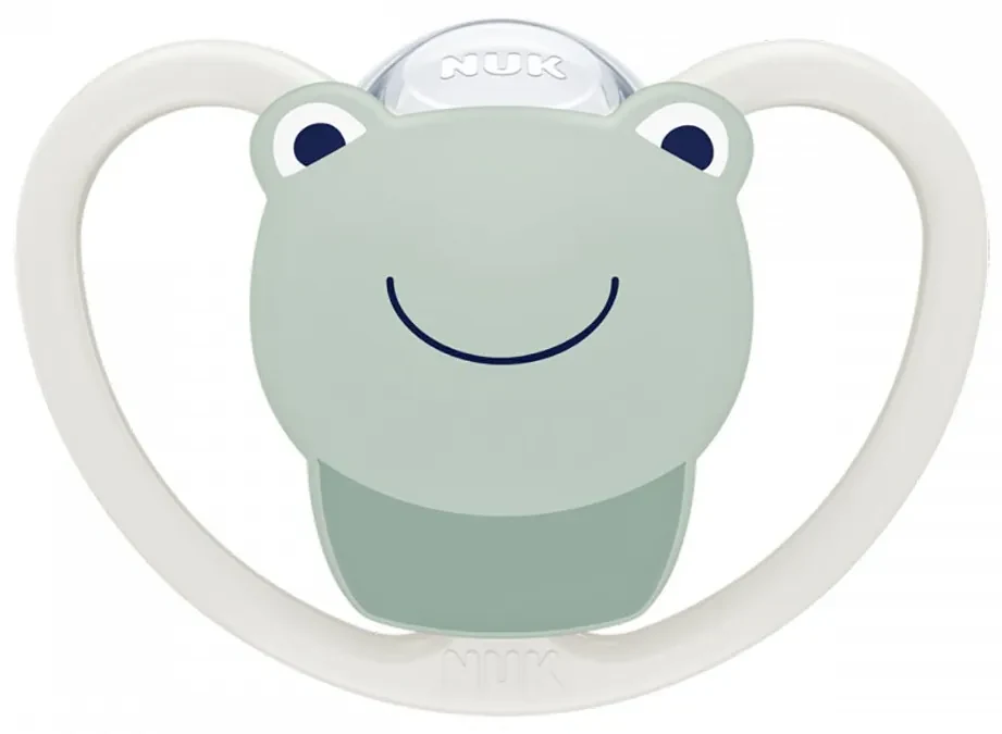 Cumlík Space NUK 0-6m frog