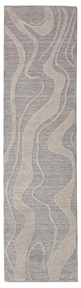 Sivý prateľný behúň 60x223 cm Calder – Flair Rugs