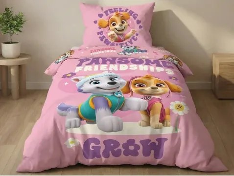 Detské obliečky Paw Patrol, ružové%