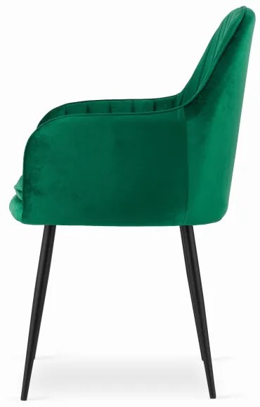 Set jedálenských stoličiek LUGO zelené (2ks)