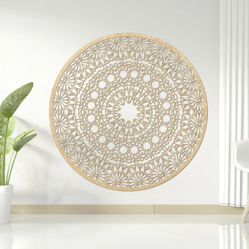 Drevená mandala - Symbol harmónie pre Váš domov I SENTOP PR0342