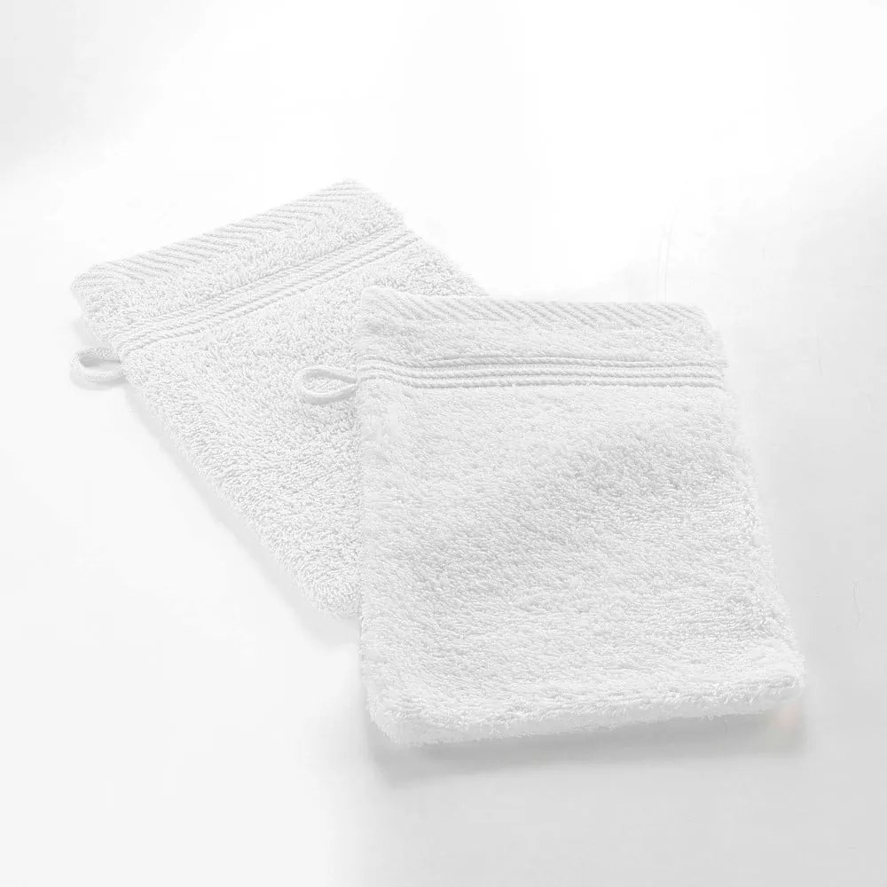 Biela bavlnená žinka 15x21 cm Tendresse – douceur d'intérieur
