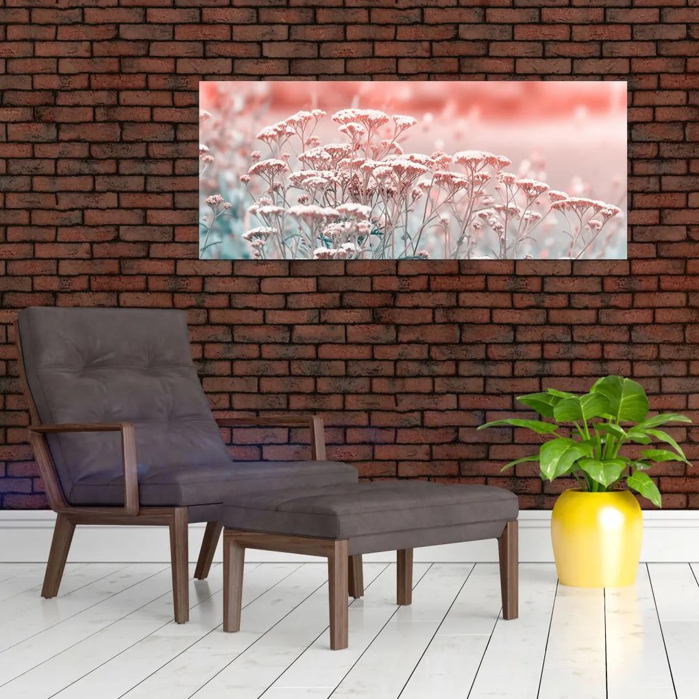 Obraz - Lúčne kvety (120x50 cm)