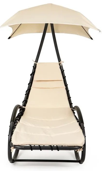 ZÁHRADNÉ HOJDACIE KRESLO MOLLY BÉŽOVÉ