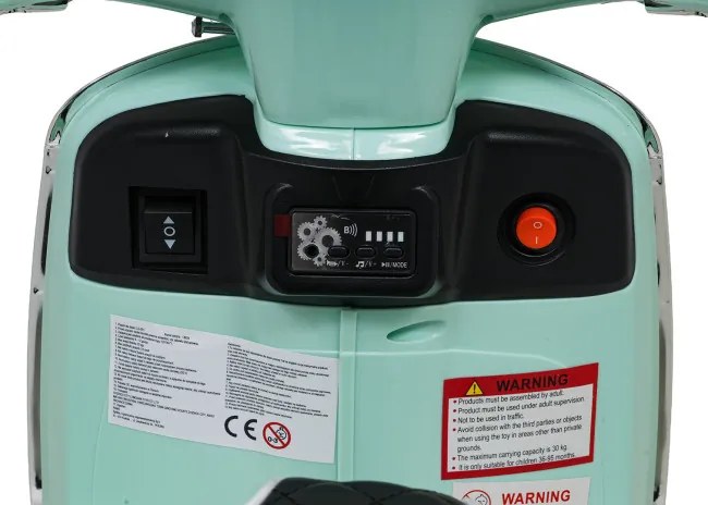 Elektrický skúter Vespa ROMA zelený