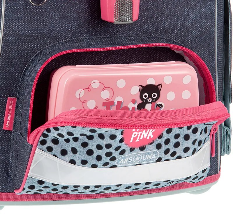 Kompaktná školská taška THINK PINK 23 ARS UNA