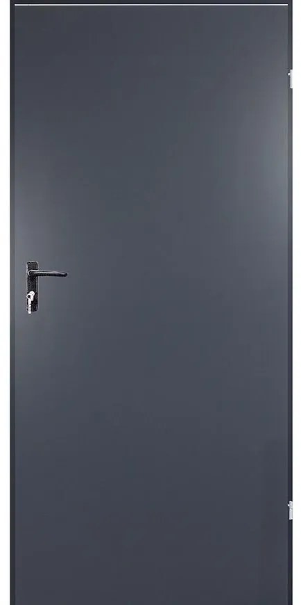 Dvere technické T43 90 Antracit