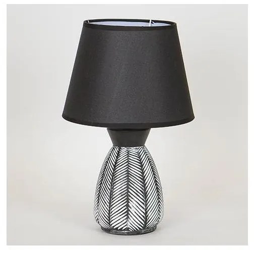 Eurolamp Stolná lampa 1xE14/40W/230V čierna EU0573